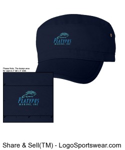 Platypus Marine Corps Hat Design Zoom